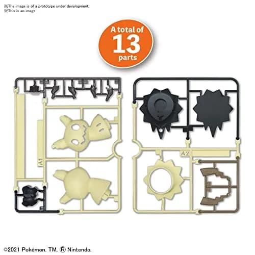 Bandai Hobby Pokémon Mimikyu Model Kit 9.4 cm (3.7 Inch) | Snap-Together Fun for All Ages thumbnail 3