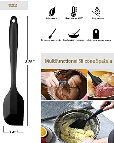 SONGZIMING Double Boiler Pot Set 600ml & 1600ml with Silicone Spatula | Induction Compatible Melting Pot thumbnail 4