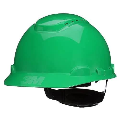 3M SecureFit H-704SFV-UV Vented Hard Hat, Green, 50-64 cm (6-1/4 to 8) | ANSI Z89.1 Type 1 Class C thumbnail 1