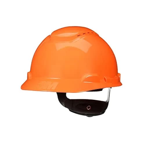 3M SecureFit H-707SFV-UV Vented Hard Hat, Hi-Vis Orange, 50-64 cm (6-1/4 to 8) | ANSI Z89.1 Type 1 Class C thumbnail 1