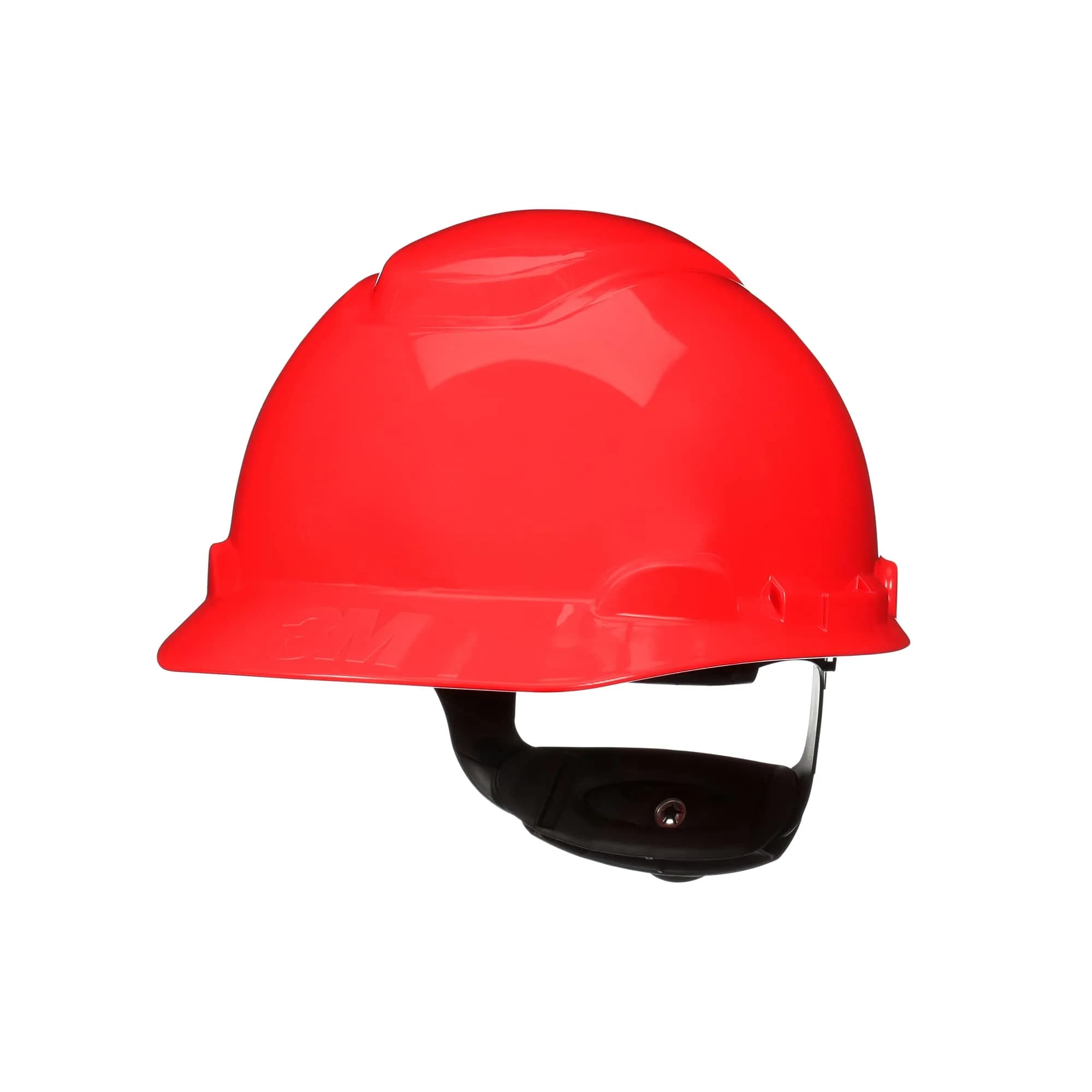 3M Hard Hat SecureFit, Red, Non-Vented Cap Style Safety Helmet, ANSI Z87.1 | Pressure Diffusion Technology for All-Day Comfort