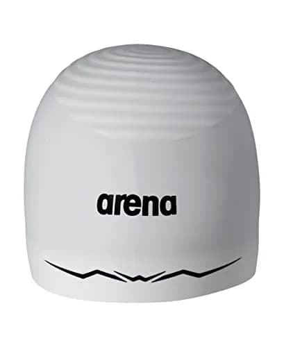 ARENA Aquaforce Wave Silicone Racing Swim Cap Large | FINA-Approved Hydrodynamic Performance thumbnail 1