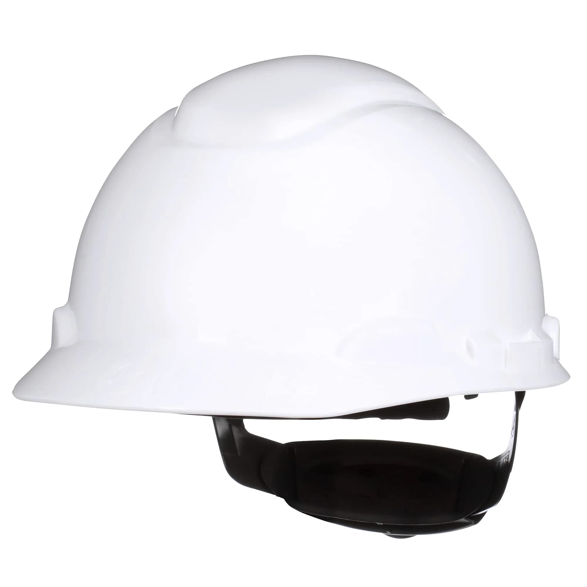 3M SecureFit H-701SFR-UV White Non-Vented Cap Style Hard Hat with Uvicator Sensor, 50-64 cm (6-1/4 to 8) - main product image