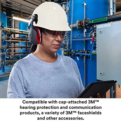 3M SecureFit H-701SFR-UV White Non-Vented Cap Style Hard Hat with Uvicator Sensor, 50-64 cm (6-1/4 to 8) thumbnail 8