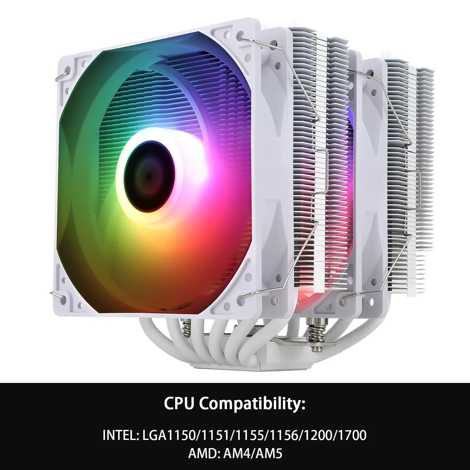 Thermalright Peerless Assassin 120 SE ARGB White CPU Air Cooler - LGA1700, AM5 - view 4
