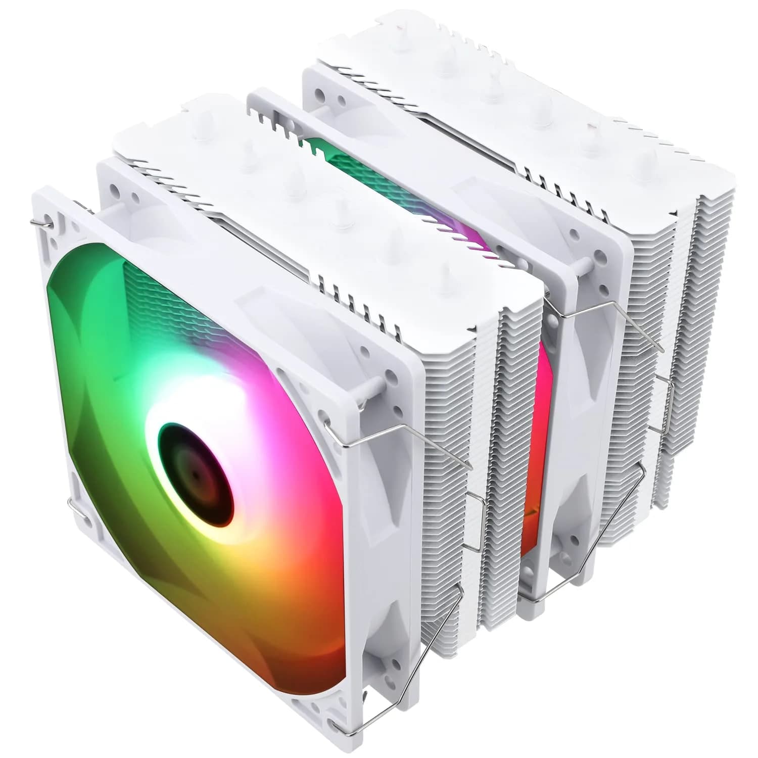 Thermalright Peerless Assassin 120 SE EXTREM CPU Air Cooler | 154mm Height, Dual 120mm PWM Fans, AM5/AM4, LGA1700 — PA120 SE WHITE ARGB