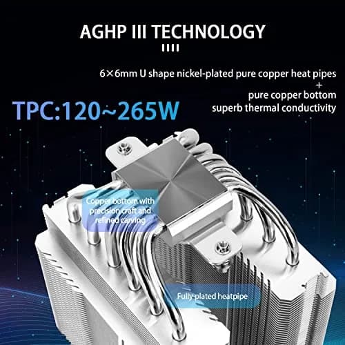 Thermalright Peerless Assassin 120 SE ARGB CPU Air Cooler, 155mm Height | Dual TL-C12C-S PWM Fans, 6 Heat Pipes, AM4/AM5/LGA1700/115X Compatible thumbnail 2
