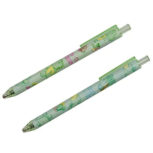 Maydahui Retractable Dinosaur Gel Pens 12-Pack (0.5mm Fine Point, Black Ink) | Smooth Writing for Students & Office thumbnail 8