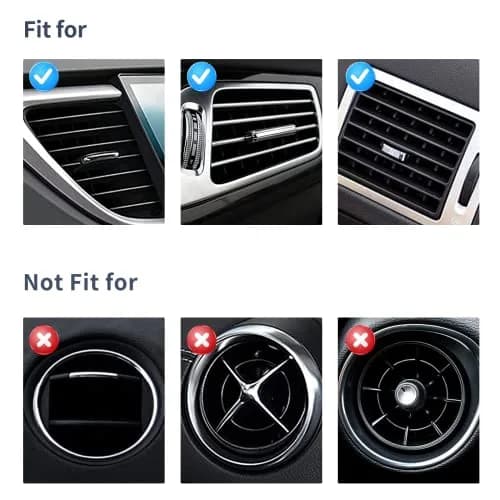INSAUTO Bling Car Vent Outlet Trim 10-Pack | Sparkle Car Interior Decoration thumbnail 6