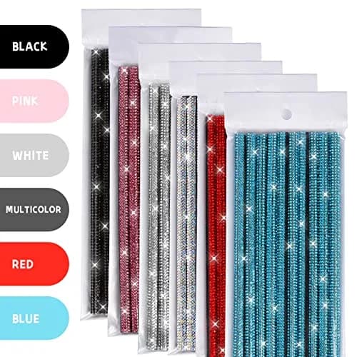 INSAUTO Bling Car Vent Outlet Trim 10-Pack | Sparkle Car Interior Decoration thumbnail 9