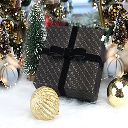 XMRIBBON Black Velvet Ribbon Single Sided 2.54 cm (1 Inch) x 9.14 m (10 Yards) Spool | Classic Solid Nylon Craft Ribbon thumbnail 9