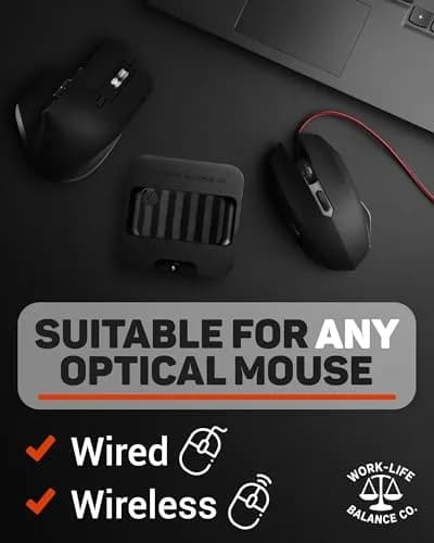 Work-Life Balance Corporation Mechanical Mouse Jiggler, Sunshine | Keeps PC Active thumbnail 5