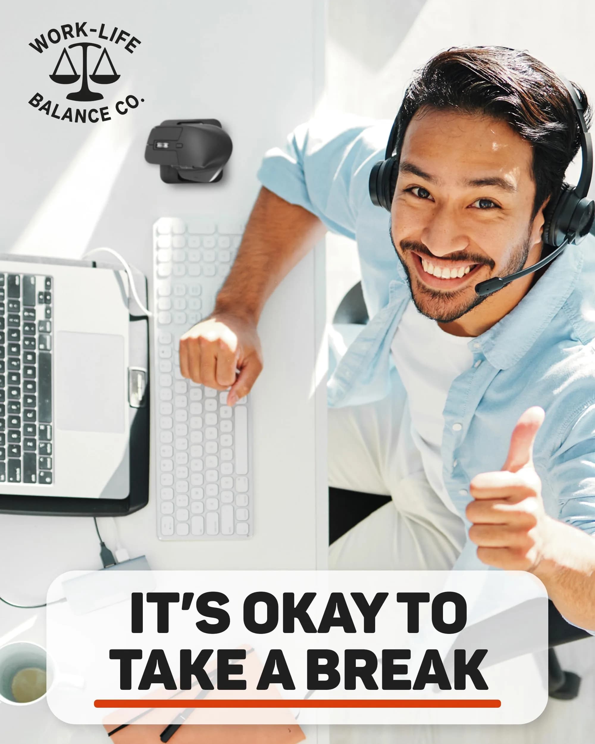 Work-Life Balance Corporation Mechanical Mouse Jiggler, Sunshine | Keeps PC Active - view 7