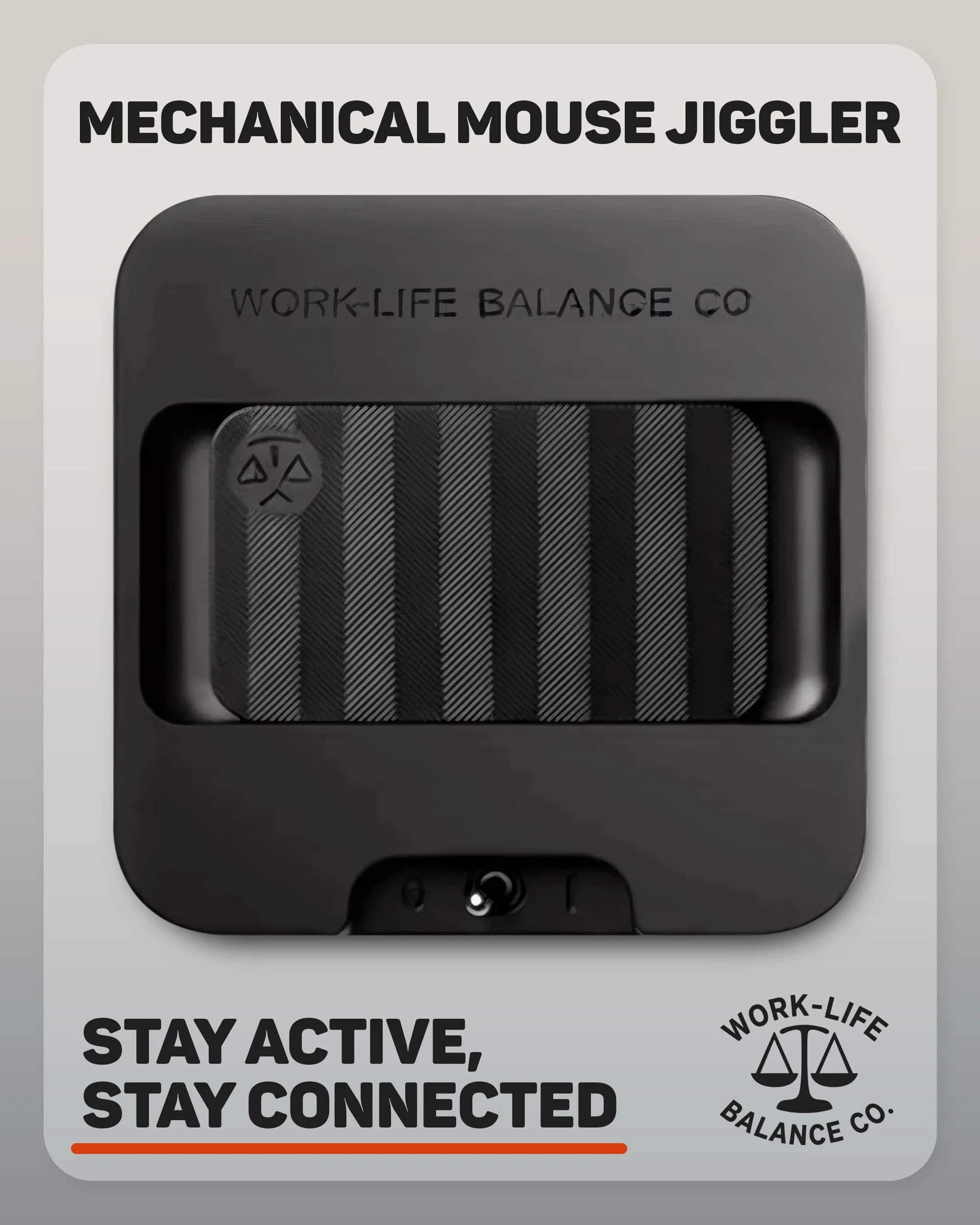 Work-Life Balance Corporation Mechanical Mouse Jiggler, Sunshine | Keeps PC Active - view 2