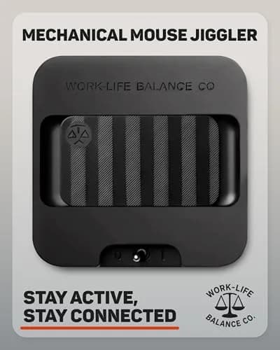 Work-Life Balance Corporation Mechanical Mouse Jiggler, Sunshine | Keeps PC Active thumbnail 2