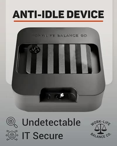 Work-Life Balance Corporation Mechanical Mouse Jiggler, Sunshine | Keeps PC Active thumbnail 3