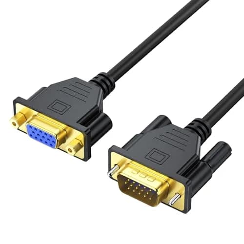 UV-CABLE VGA Extension Cable 3FT (0.91 m) Male to Female | 1080P Full HD Support thumbnail 1