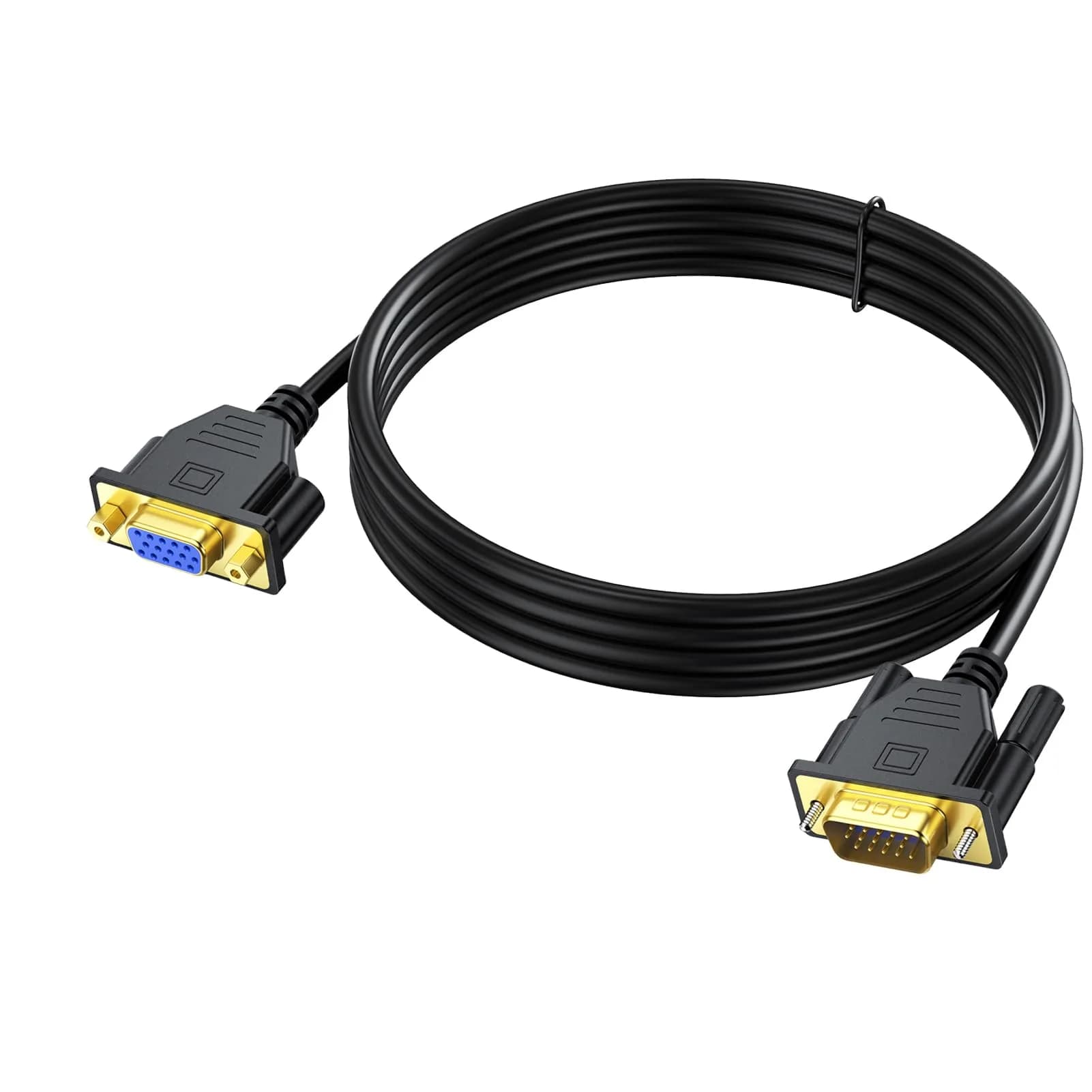 UV-CABLE VGA Extension Cable 3FT (0.91 m) Male to Female | 1080P Full HD Support - view 9