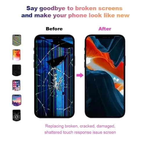 SIMDOG iPhone 11 Screen Replacement Kit 6.1" (15.5 cm) | Full HD Display with Tools & Tempered Glass thumbnail 3