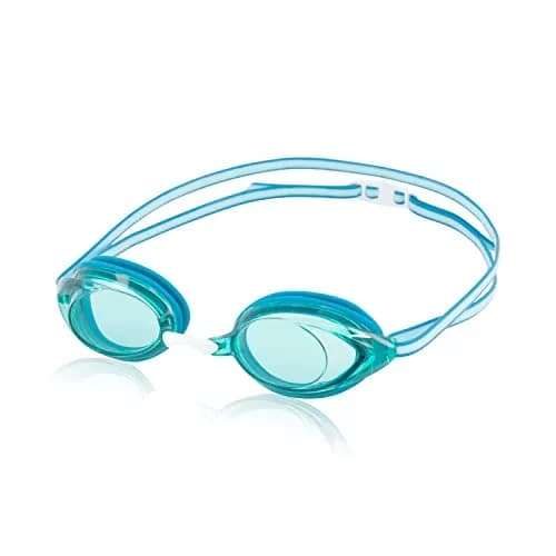 Speedo Unisex-Adult Swim Goggles Vanquisher 2.0 Blue (1 unit) | Wide Panoramic Lens with Anti-Fog thumbnail 1
