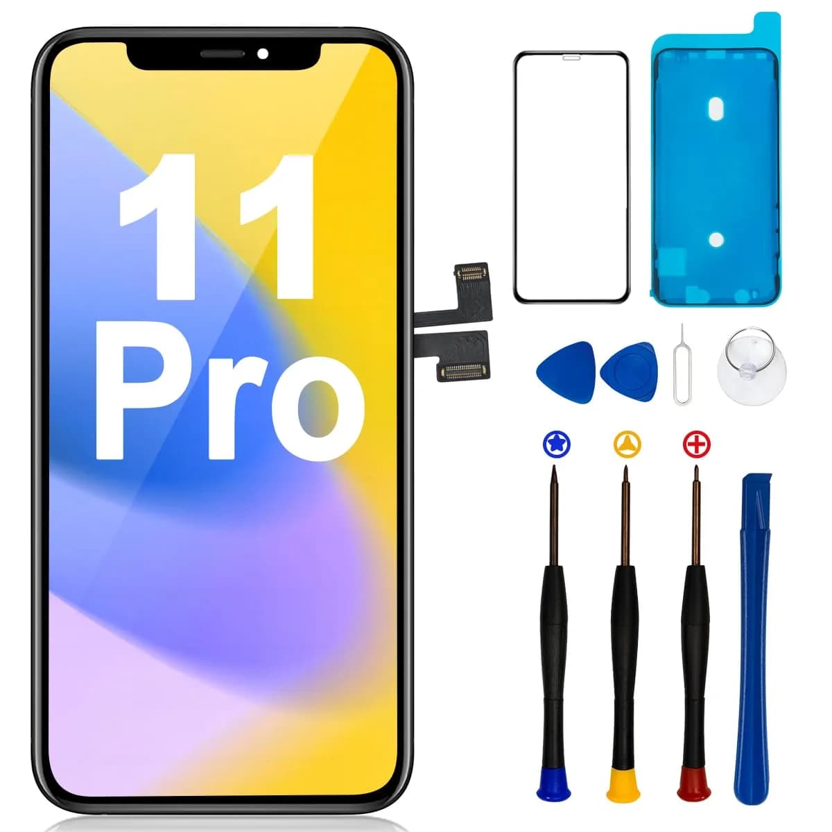 SIMDOG iPhone 11 Pro Screen Replacement 5.8" | Full HD LCD & 3D Touch, Compatible with A2160, A2217, A2215 — 11 PRO-LCD