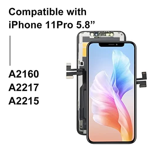SIMDOG iPhone 11 Pro Screen Replacement 5.8" | Full HD LCD & 3D Touch, Compatible with A2160, A2217, A2215 thumbnail 2