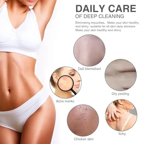 UJFQBH African Net Bath Sponge 80cm (31.4 inches) | Exfoliates Skin for Daily Use thumbnail 6