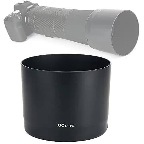 JJC LH-101 Lens Hood Shade for Canon RF 800mm f/11 | Reversible Matte Finish, Non-Glare, Replacement ET-101 (70-120 chars) thumbnail 1