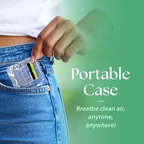 KOKOK 3-Ply Reusable Nose Filter Small (3 Count) | HEPA Filteration for Dust, Pollution, Cold Air thumbnail 3