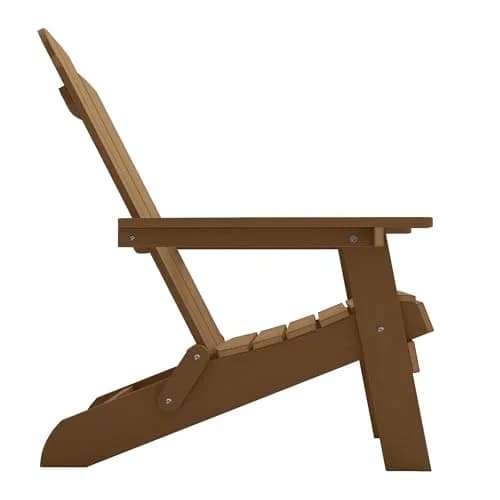 MXIMU Folding Adirondack Chair for Outdoor | Easy Assembly & Comfortable Design thumbnail 9
