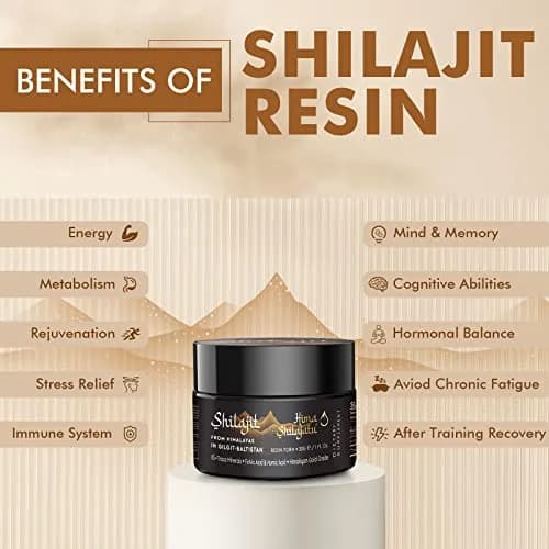 Hima Shilajatu Shilajit Resin 30g | Himalayan Organic Fulvic Acid & Trace Minerals thumbnail 3