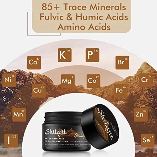 Hima Shilajatu Shilajit Resin 30g | Himalayan Organic Fulvic Acid & Trace Minerals thumbnail 4