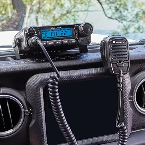 Midland MXT500 50W IP66 MicroMobile GMRS Two-Way Radio | Waterproof, 100 Mile Range, 99 Channels thumbnail 3