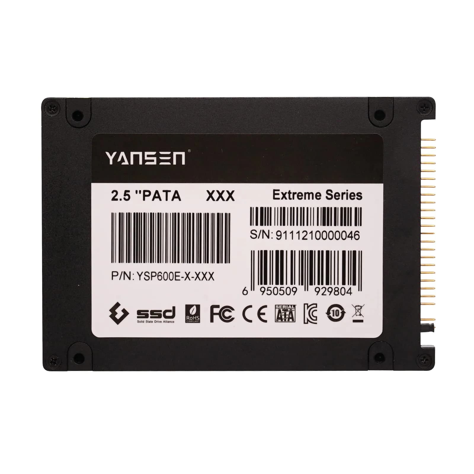KingSpec 256GB 2.5 inch PATA IDE Internal SSD - Upgrade for Older Laptops & Devices - view 4