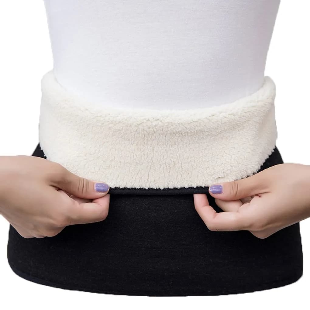 PURFUN Thermal Fleece Lining Waist Warmer Belt for Men & Women | 27"-39" Waist