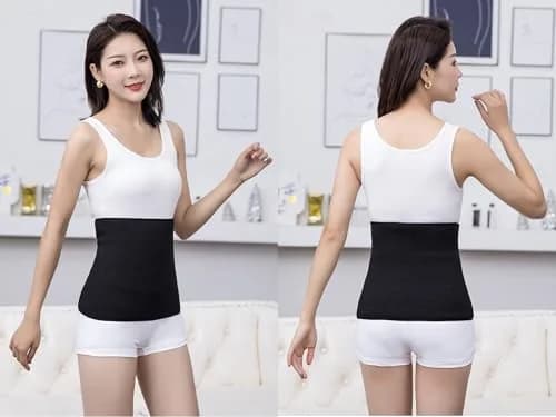 PURFUN Thermal Fleece Lining Waist Warmer Belt for Men & Women | 27"-39" Waist thumbnail 3