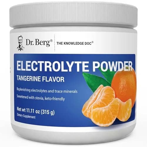 Dr. Berg Zero Sugar Hydration Keto Electrolyte Powder 10.29oz | Supports ketosis & hydration thumbnail 1