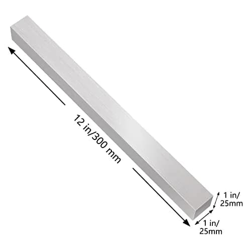 KSVZS Aluminum Flat Bar 25mm x 25mm x 300mm | Lightweight, CNC Machined, Versatile thumbnail 3