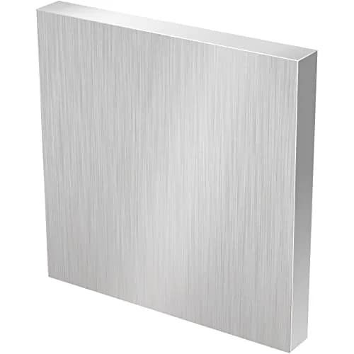 KSVZS Aluminum Bar 4" (100mm) x 4" (100mm) x 1/2" (12mm) | Solid Aluminum Plate 6061 CNC Precision thumbnail 1