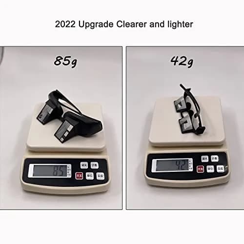 Sigvetan Lazy Glasses Laying Down Light Prism Glasses 90° Angle Neck Relaxer for Lying Down Reading & Watching TV/Phone | Light-Weight & Comfortable thumbnail 6