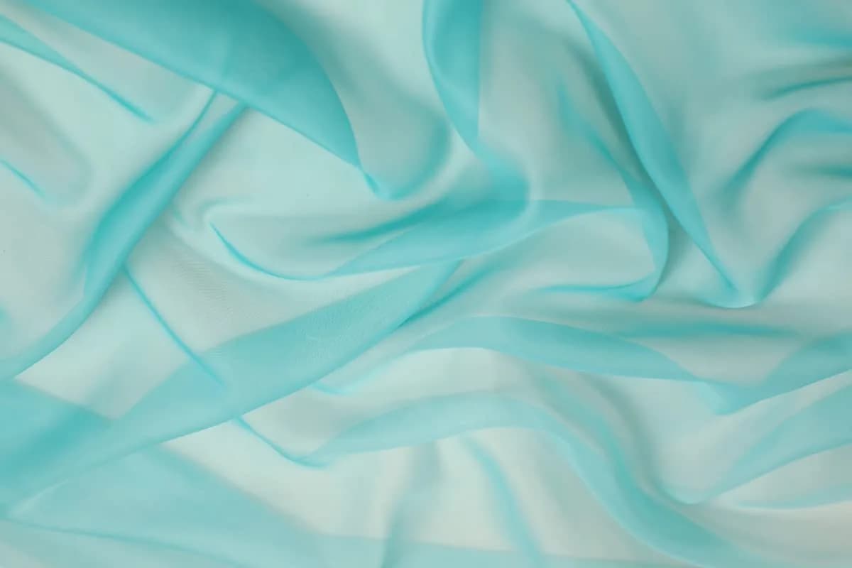 PHILEASY Gradient Blue Sheer Curtains 90" Long - 2 Panels | Light-Filtering Rod Pocket - view 4