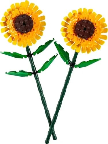 LEGO Sunflowers Building Toy 40524 - 191 Pieces | Artificial Flowers for Home Decor thumbnail 6