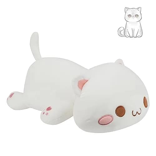 AFAN Cat Plush Pillow 13.7 Inch | Cute, Soft & Cuddly for Kids & Adults thumbnail 1