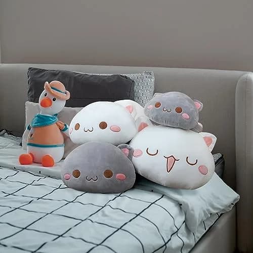 AFAN Cat Plush Pillow 13.7 Inch | Cute, Soft & Cuddly for Kids & Adults thumbnail 5