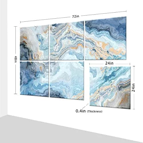 Ruonin.X Decorative Acoustic Wall Art Panels | Sound Absorbing & Stylish 72"x48" thumbnail 3