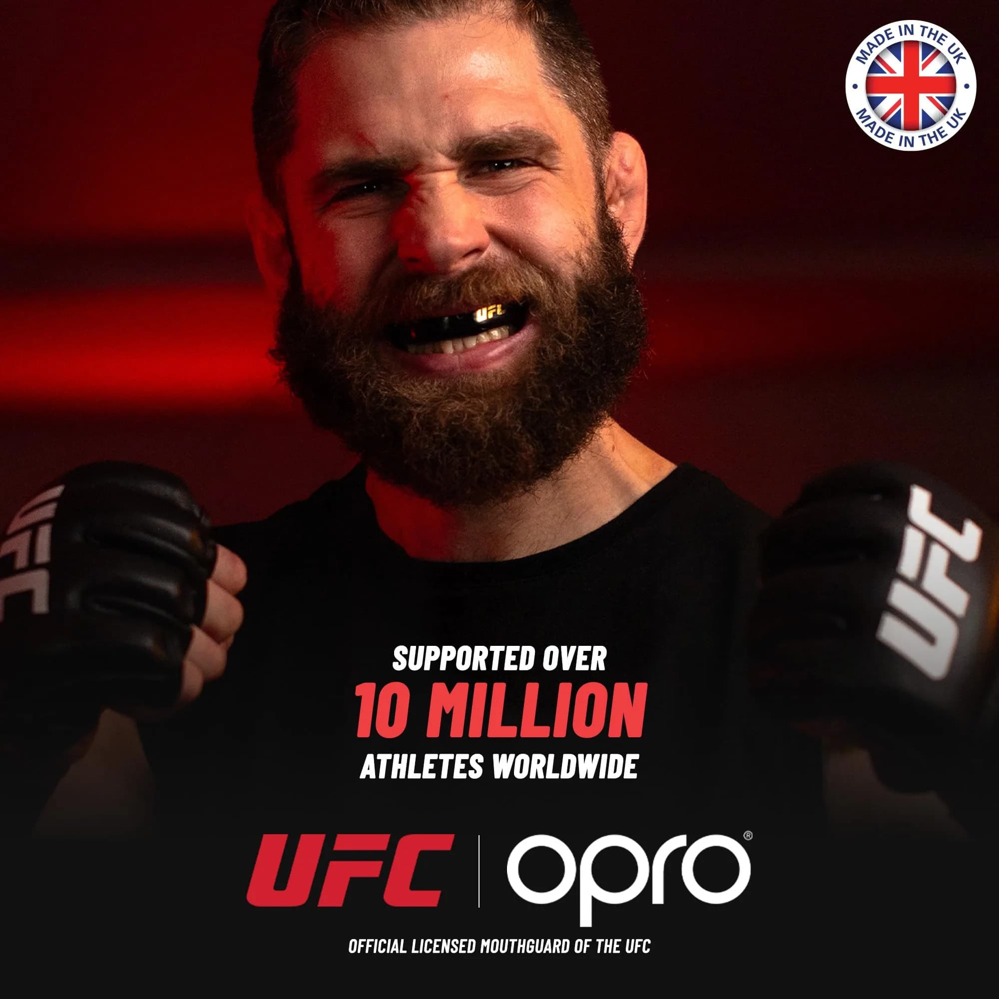 OPRO Bronze Level Youth Moldable Mouth Guard - Essential Fit, Red | Impact Protection for Boxing, MMA, Football & Hockey - view 2