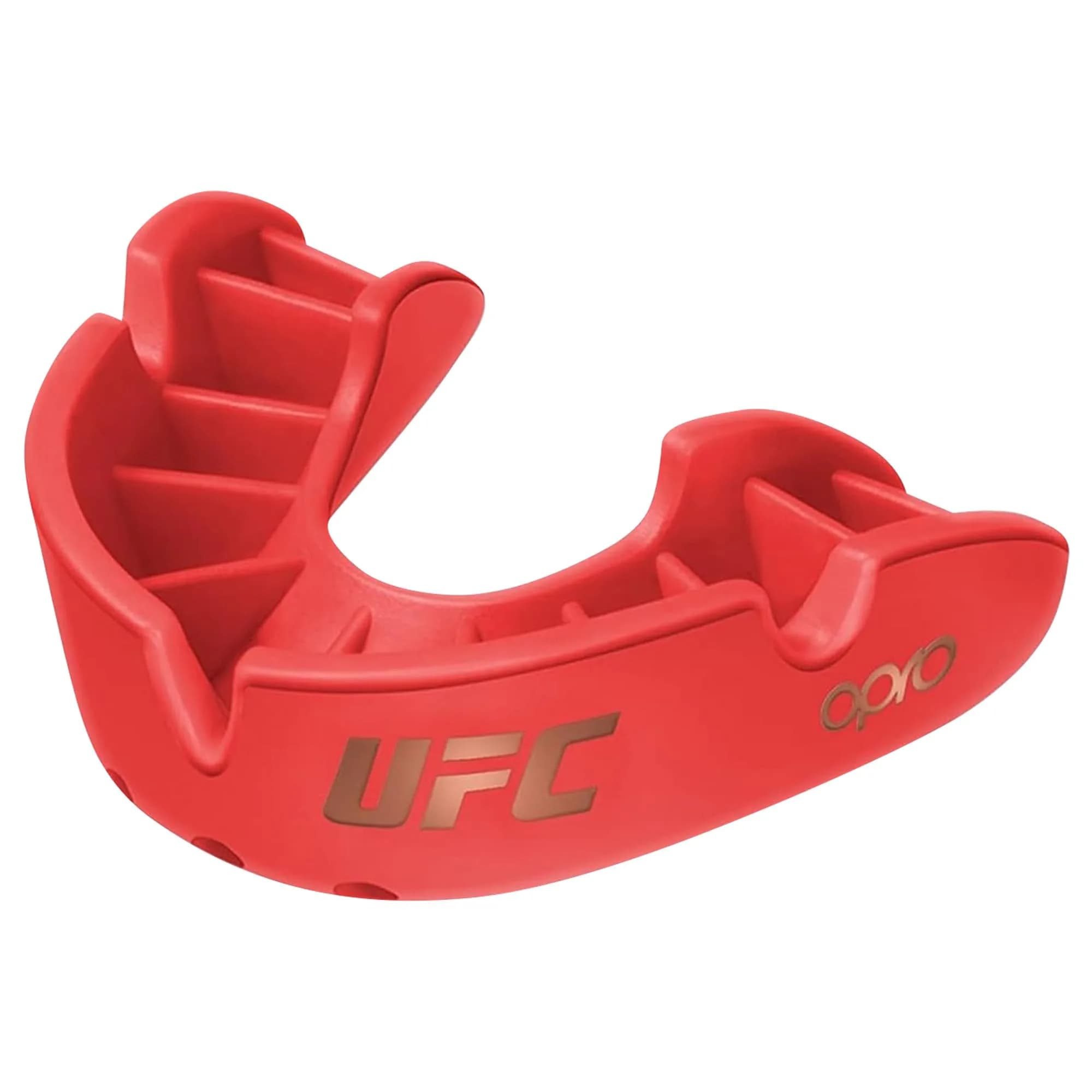 OPRO Bronze Level Youth UFC Red Moldable Mouth Guard - Essential Fit for Impact Sports - main product image