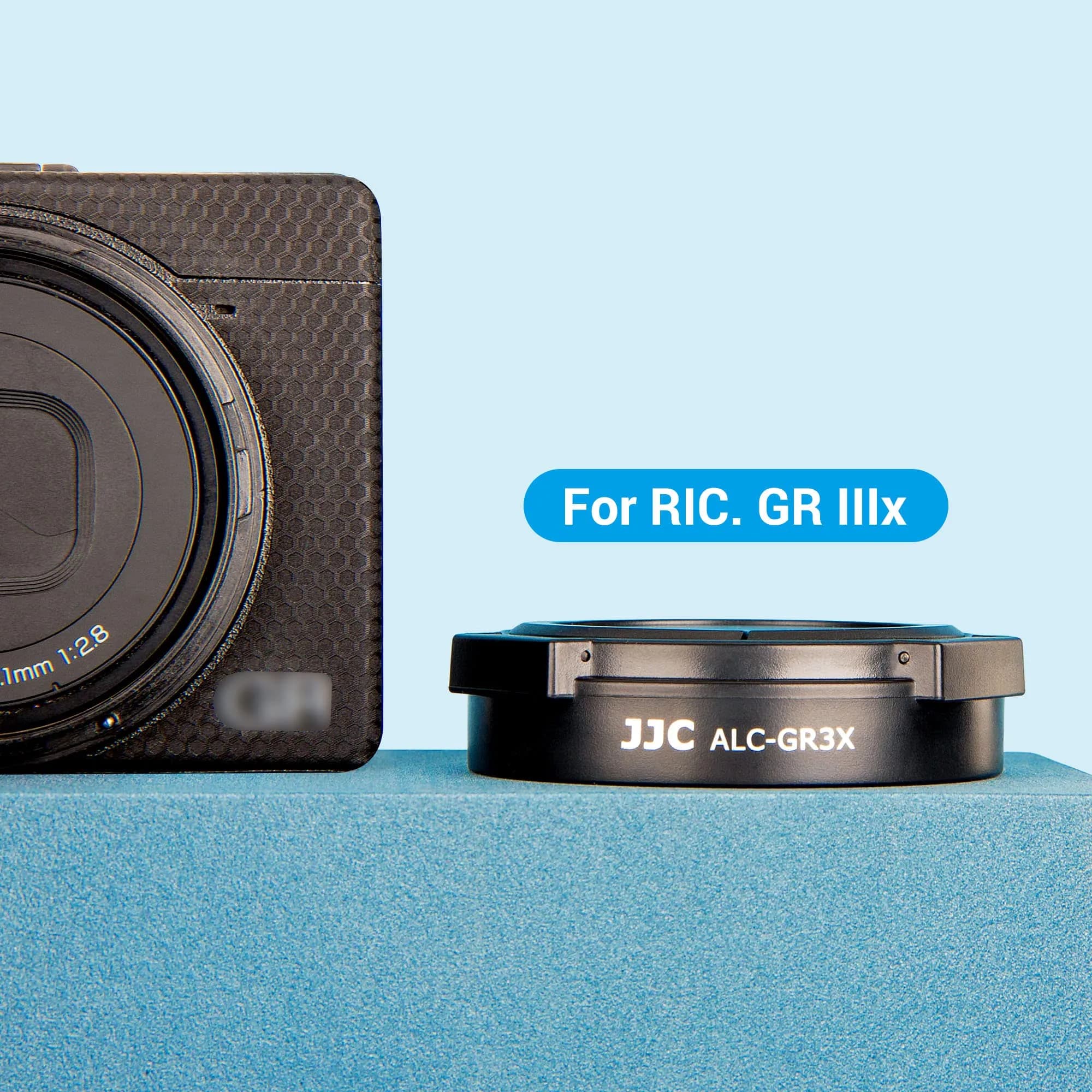 JJC Auto Lens Cap Cover for Ricoh GR IIIx & GR IIIx HDF | 5.6 cm (2.2 in) Diameter - view 2