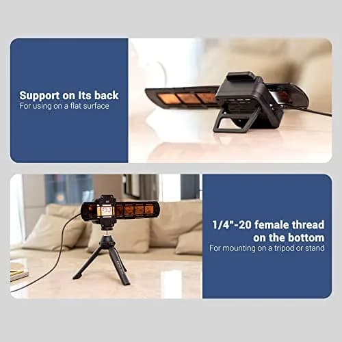 JJC 35mm Slide and Film Digitizing LED Backlight with 10-Level Brightness | CRI 95+ for Accurate Film Scanning thumbnail 4