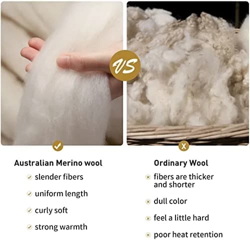 ACUSHLA Merino Wool Camping Blanket 163cm x 200cm (63" x 79") | Warm, Soft, Breathable Outdoor Throw thumbnail 7